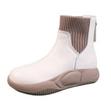 Maxbell Winter Snow Boots Insulated Ankle Boots Autumn Fashion for Walking Trail beige 37