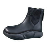Maxbell Winter Snow Boots Insulated Ankle Boots Autumn Fashion for Walking Trail black 37yard