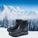 Maxbell Winter Snow Boots Insulated Ankle Boots Autumn Fashion for Walking Trail black 37yard