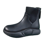 Maxbell Winter Snow Boots Insulated Ankle Boots Autumn Fashion for Walking Trail black 40yard