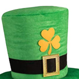 Maxbell ST Patricks day Hat for Adults W/ Beard Costume Yellow Leaf