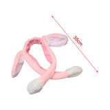 Maxbell Rabbit Hair Band Decoration Craft Headpiece Girls Ornament Gifts Pink