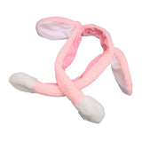 Maxbell Rabbit Hair Band Decoration Craft Headpiece Girls Ornament Gifts Pink
