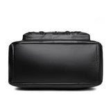 Maxbell Soft PU Leather Shoulder Bag Shopping Bag Multi Pockets Lady Casual Satchel