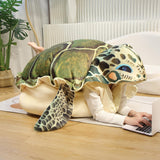 Maxbell Stuffed Animal Costume Turtle Shell Pillows Plush Toy for Pretend Play 60cm