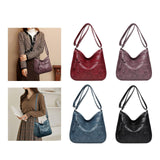 Maxbell Women Shoulder Bag Medium Large Capacity Simple Fashion Lightweight Red