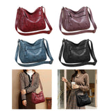 Maxbell Women Shoulder Bag Medium Large Capacity Simple Fashion Lightweight Red