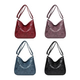 Maxbell Women Shoulder Bag Medium Large Capacity Simple Fashion Lightweight Red