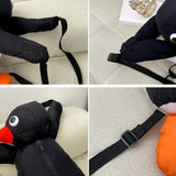 Maxbell Funny Plush Backpack Phone Bag Plush Toy for Children Kids Present