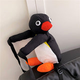 Maxbell Funny Plush Backpack Phone Bag Plush Toy for Children Kids Present