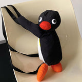 Maxbell Funny Plush Backpack Phone Bag Plush Toy for Children Kids Present