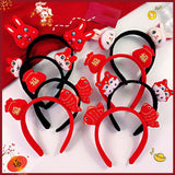 Maxbell Chinese New Year Headband Headwear Decoration for Women Girls Masquerade Style A
