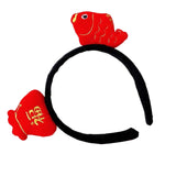 Maxbell Chinese New Year Headband Headwear Decoration for Women Girls Masquerade Style A