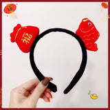 Maxbell Chinese New Year Headband Headwear Decoration for Women Girls Masquerade Style A