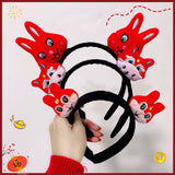 Maxbell Chinese New Year Headband Headwear Decoration for Women Girls Masquerade Style B