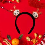 Maxbell Chinese New Year Headband Headwear Decoration for Women Girls Masquerade Style B