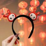 Maxbell Chinese New Year Headband Headwear Decoration for Women Girls Masquerade Style B