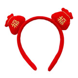 Maxbell Chinese New Year Headband Headwear Decoration for Women Girls Masquerade Style C