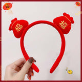 Maxbell Chinese New Year Headband Headwear Decoration for Women Girls Masquerade Style C