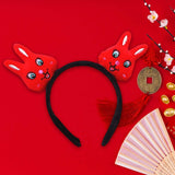 Maxbell Chinese New Year Headband Headwear Decoration for Women Girls Masquerade Style D