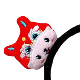 Maxbell Chinese New Year Headband Headwear Decoration for Women Girls Masquerade Style E
