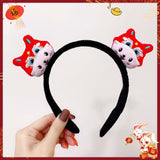 Maxbell Chinese New Year Headband Headwear Decoration for Women Girls Masquerade Style E