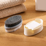 Maxbell Multipurpose Scrubbing Brush Dual Sides Portable for Laundry Hats Shoes