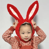 Maxbell Bunny Costume Headgear Cosplay Headband Rabbit Hat for Spring Festival