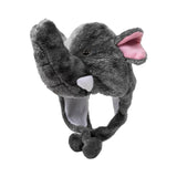 Maxbell Winter Cartoon Animal Hat Elephant Child Costume for Dress up Party Festival