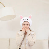 Maxbell Bunny Lovely Costume Headgear Cosplay Warm Rabbit Beanie Winter Hat for Kids