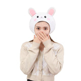 Maxbell Bunny Lovely Costume Headgear Cosplay Warm Rabbit Beanie Winter Hat for Kids