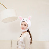 Maxbell Bunny Lovely Costume Headgear Cosplay Warm Rabbit Beanie Winter Hat for Kids