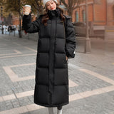 Maxbell Women Down Jacket Long Winter Coat for Fishing Outdoor Activities Medium