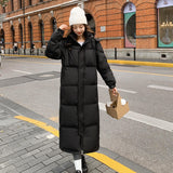 Maxbell Women Down Jacket Long Winter Coat for Fishing Outdoor Activities Medium