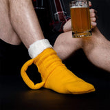Maxbell 3D Beer Mug Shaped Socks Unisex Novelty Socks Long Tube Socks Casual Soft