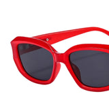 Maxbell Classic Sunglasses Comfortable Frame Unisex for Outdoor Biking Camping Red with Gray