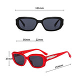 Maxbell Classic Sunglasses Comfortable Frame Unisex for Outdoor Biking Camping Red with Gray
