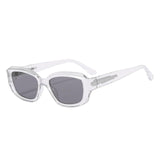 Maxbell Classic Sunglasses Comfortable Frame Unisex for Outdoor Biking Camping Clear Light Gray