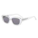 Maxbell Classic Sunglasses Comfortable Frame Unisex for Outdoor Biking Camping Clear Light Gray