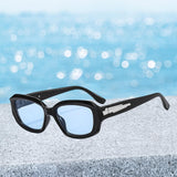 Maxbell Classic Sunglasses Comfortable Frame Unisex for Outdoor Biking Camping Black Color Blue
