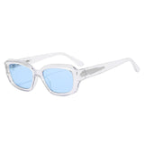 Maxbell Classic Sunglasses Comfortable Frame Unisex for Outdoor Biking Camping Clear Blue