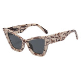 Maxbell Stylish Sunglasses Eyewear Eyeglasses Unisex for Travel Driving Fishing Light Brown