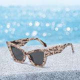 Maxbell Stylish Sunglasses Eyewear Eyeglasses Unisex for Travel Driving Fishing Light Brown