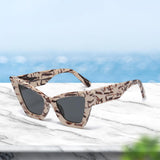 Maxbell Stylish Sunglasses Eyewear Eyeglasses Unisex for Travel Driving Fishing Light Brown