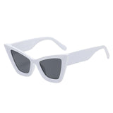 Maxbell Stylish Sunglasses Eyewear Eyeglasses Unisex for Travel Driving Fishing White