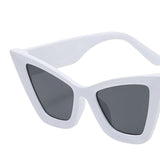 Maxbell Stylish Sunglasses Eyewear Eyeglasses Unisex for Travel Driving Fishing White