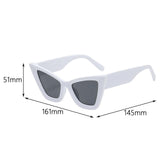 Maxbell Stylish Sunglasses Eyewear Eyeglasses Unisex for Travel Driving Fishing White