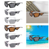 Maxbell Cat Eye Sunglasses Sun Glasses Men Women Comfortable for Beach Black Gray