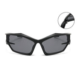 Maxbell Cat Eye Sunglasses Sun Glasses Men Women Comfortable for Beach Black Gray