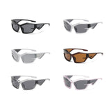 Maxbell Cat Eye Sunglasses Sun Glasses Men Women Comfortable for Beach Black Gray